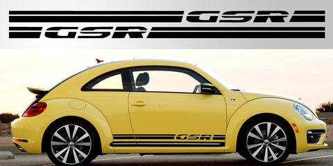 VW Volkswagen Bettle GSR Side Decals