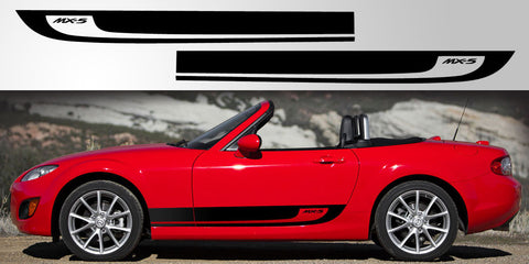 MX-5 Miata Eunos Roadster NC Generation 3 side decal graphic