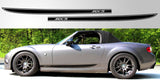 Mazda Miata MX-5 NC Door Stripe Decal Graphic