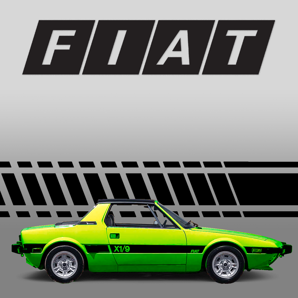 Fiat Vinyl Graphic Decals