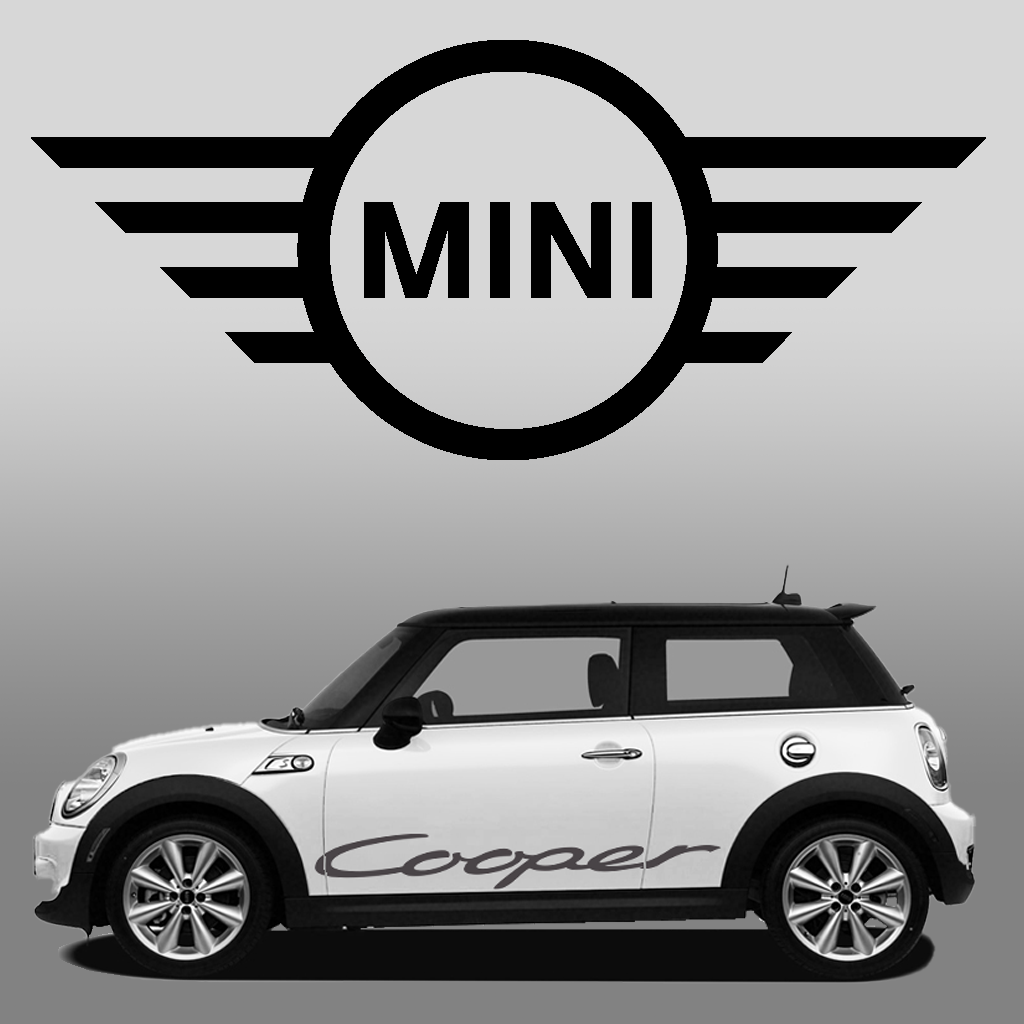 Mini Cooper Vinyl Decal Graphics