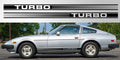 Datsun Nissan 280ZX Turbo Side Decal Vinyl Graphic