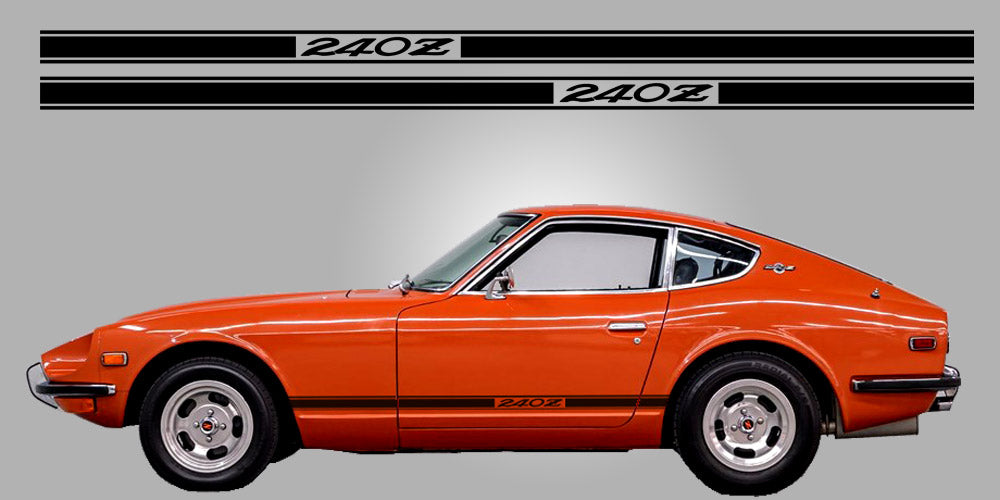 Datsun 280 ZX Turbo Decals – Stripe Garage