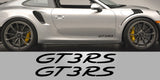 991 GT3 RS door decal vinyl graphic foil