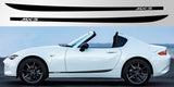 Miata MX5 Roadster ND RF vinyl side decal graphic foils