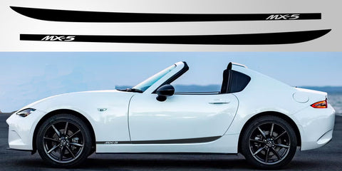 Miata MX5 Roadster ND RF vinyl side decal graphic foils