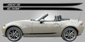 Miata NC side stripes vinal decal OEM
