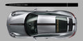 Porsche 991 GT3 Motorsport Exclusive center vinyl stripe decal