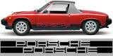 Porsche 914 Side Decal Negative vinyl graphic foil