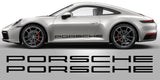 Porsche 911 992 S/T side graphic vinyl foil