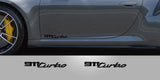 Porsche 992 Turbo Vinyl Door Decal Graphic Foils