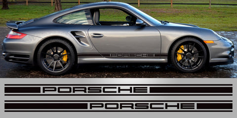 Porsche Singer 997 Side stripe vimyl decal foil