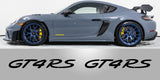 Porsche 718 GT4 RS Vinyl Door Small Decals