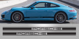 Porsche 911 3.5" classic Side stripes vinyl decal graphic foil