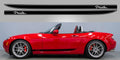 Mazda Miata NC side stripe script vinyl decal 