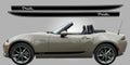 Miata ND RF Side Stripe Logo vinyl decals