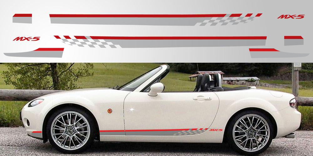 Miata MX5 NC Kuro Special Two Tone Side Decal