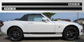 MX-5 Mazda Miata MX-5 Logo triple stripe vinyl decal graphic