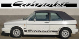 VW Volkswagen Golf Cabriolet Vinyl Decal Rocker stripe