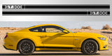 Mustang GT 300 Triple Stripe vinyl decal graphic
