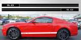 Ford Mustang 5.0 vinyl rocker decal graphic