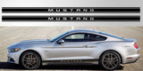 Ford Mustang lettered vinyl decal graphic sticker