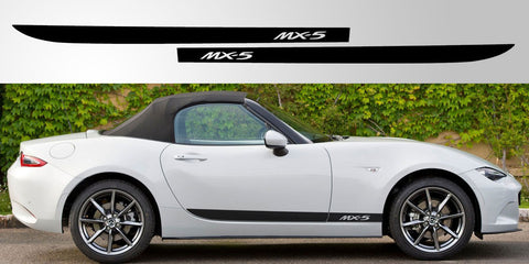 Mazda MX-5 ND vinyl stripe graphic decal