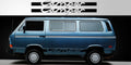 VW Volkswagen Camper van porsche  Vinyl graphic decal stripe